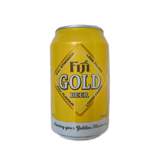 [1 case] Fiji Gold Can / 24 Fiji Gold Cans 1 case